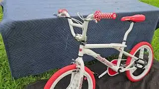 1999 Dyno Air Freestyle barn find now White and Red custom bmx