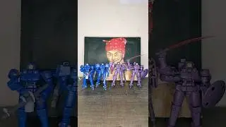 Gundam Wing Purple VS blue Leo Gundam MSIA