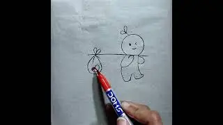 how to draw sticker easy drawing 😊😊 ||#shorts