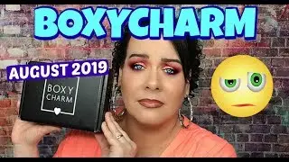 AUGUST BOXYCHARM 2019 Unboxing+Swatches // Is It Getting Better?!
