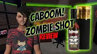 CaBoom Zombie Shot Hot Sauce From CaJohn's Review - Night Of The Living Zombie Shot