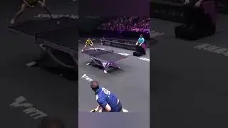 Epic!! 🤩 (Simon Gauzy vs Hugo Calderano) #tabletennis #shorts