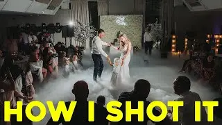 How I Shot It - First Dance Lighting Setup - Fujifilm Wedding Photography