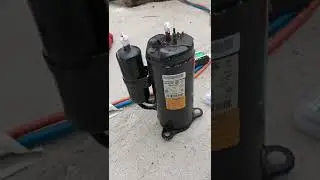 Ремонт теплового насоса, про работы в среде азота.
