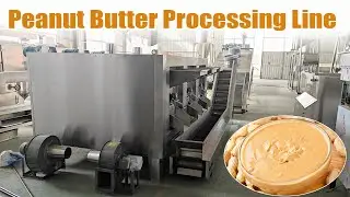 From Peanuts to Perfection | Peanut Butter Production Line in Action 🥜✨#peanutbutter