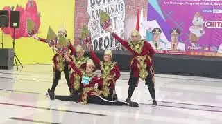 Tari Kreasi Gunungan Asal Kalimantan Selatan - IOSKI KALSEL - FORNAS PALEMBANG
