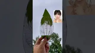 #Leaf painting production process#Leaf engraving machine#Leaf carving machine