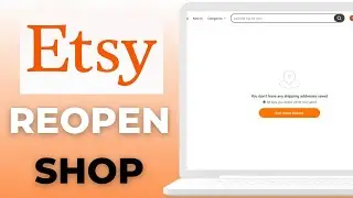 How to Reopen a Closed Etsy Store 🛒 Quick & Easy Tutorial | Cayce Anne