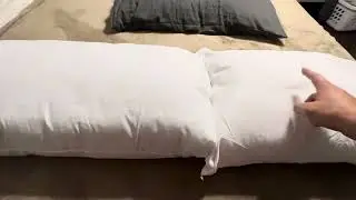The Big One Microfiber King Size Pillow Vs Queen/Standard Pillow