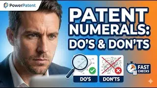 Reference Numerals Do&rsquo;s, Don&rsquo;ts, and Fast Checks
