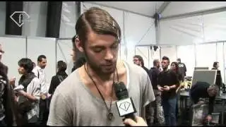 fashiontv - John Richmond Men Backstage Fall 2011 Milan Men's Fashion Week - fashiontv | FTV.com