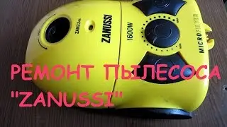 Разборка и простой ремонт пылесоса  