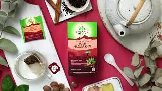 Organic India Tulsi Masala Chai 25 Teabags
