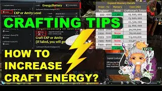 CABAL Online Crafting Ultimate Guide (PC or Mobile) | HOW TO INCREASE CRAFT ENERGY???