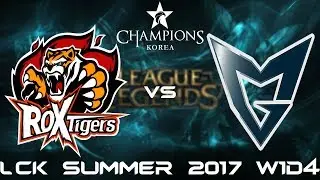 [LCK] ROX Tigers vs Samsung Galaxy Highlight Game 2 W1D4 LCK SUMMER 2017