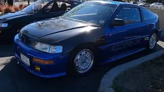 Oldskool Honda Meet of 2021   Long Video DA6  Honda Integra XSI