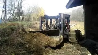 Drainage digging time lapse - LifeTrac