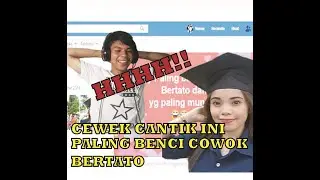 video reaction  #Part1 WOW CEWEK CANTIK INI KATANYA PALING BENCI COWOK BERTATO
