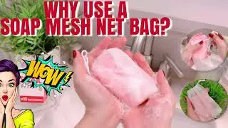 Body Benefits of Soap Foaming Bubble Mesh Net Bag