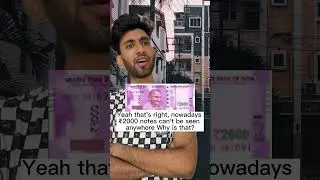 Where did ₹2000 rupee notes go.😱💰💰 #shorts #youtubeshorts #finance #currency #vines #cash
