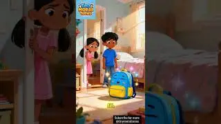 Adventure Backpack 🎒 #shorts #youtubeshorts #viralshorts #kidscartoon #cartoonshorts #kids #explore