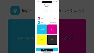 Print in City - How to Print from the App