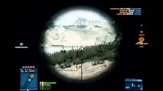 Battlefield 3  Xbow Scoped one shot-one kill