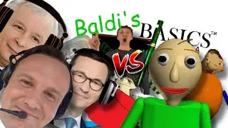 Antypisowski Nauczyciel vs Andrzejek, Mati i Jarek 📏😈 (Baldi)