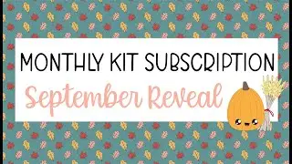 Monthly Planner Subscription - September