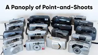 Упаковываю свои пленочные фотоаппараты Zoom.