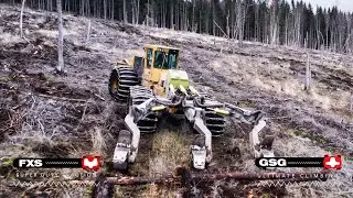 Clark Tracks FXS and GSG Customer Experiences - Kurt's Markberedning with Tigercat 635D in Sweden