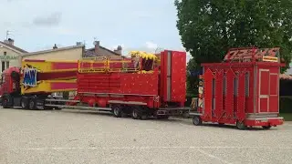 Les Convois de la Fête foraine de Ligny en Barrois 2019 [Partie 1]