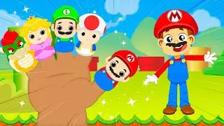 MARIO dedo, ¿Dónde estás? 🍄⭐ | Canciones para Niños | SuperZoo