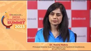 Dr. Reena Nakra of Dr Lal PathLabs at #ETHealthIDS