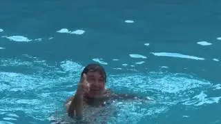 Charlie's last swim at Fairview Pool Queens New Y