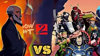 Shadow Fight 2 Sensei Story Revenge from All Bosses - Gates of Shadows with Titan