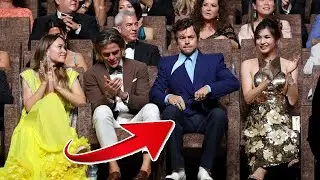 Fans are convinced Harry Styles spat on &lsquo;Don&rsquo;t Worry Darling&rsquo; co-star Chris Pine