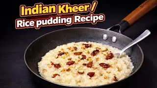 Kheer in 30 minutes | Indian rice pudding | Cooking sounds