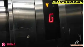 Horrible SIGMA elevator at Tesco Extra Seberang Jaya, Penang, Malaysia.
