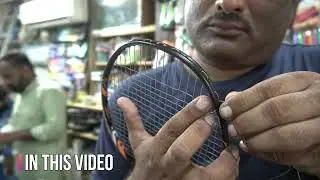Badminton Racket Stringing | Professional Badminton Racket Stringing | Yellow Skills