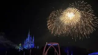 Magic kingdom &ldquo;enchantment&rdquo; fireworks January 2023