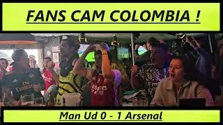 FANS CAM COLOMBIA | Man Ud vs Arsenal (0-1) | Las mejores reacciones en la victoria en Old Trafford!