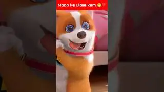 Doggy ke ultee kam 😂❣️ | Moco dog cartoon video hindi | #viral #shorts #trending #balveer #kartoon