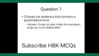 SPSC-CCE-2024-2025|English|(Part-I)@HBKMCQs