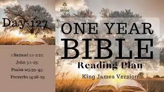 Day 127 of 365 Bible Reading Plan | KJV Holy Bible Audio - Calm and Soothing Male Voice Narration