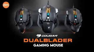 Cougar Dualblader Gaming Mouse | PMW3389 Sensor | 16000 DPI Precision | Direct Macro