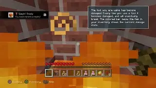 Новый обучающий мир Minecraft &mdash; трофей/достижение Stayin' Frosty