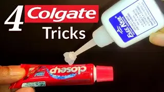 4 Crazy Colgate Experiment || Science Experiment With Colgate #Colgate