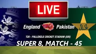🛑LIVE- ENGLAND vs PAKISTAN🛑T20 WORLD CUP 2026🛑ENG vs PAK🛑CRICKET 26 GAMEPLAY🛑LIVE MATCH STREAMING🏏
