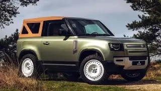 || First Look || Land Rover Defender 90 Convertible (2023) Heritage Customs Handmade ||